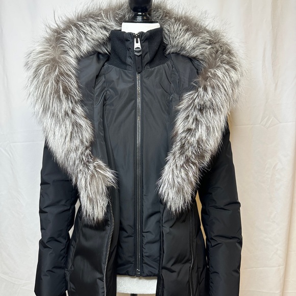 Mackage Jacket with Silver Signature Collar - Women's small - Picture 3 of 9